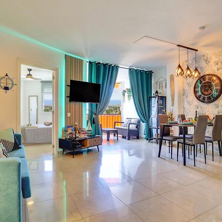 Luxory Dreamy Sunset, Seafront, Direct Access To The Promenade,Wifi,Pool,Free Parking Lejlighed Los Cristianos  Eksteriør billede
