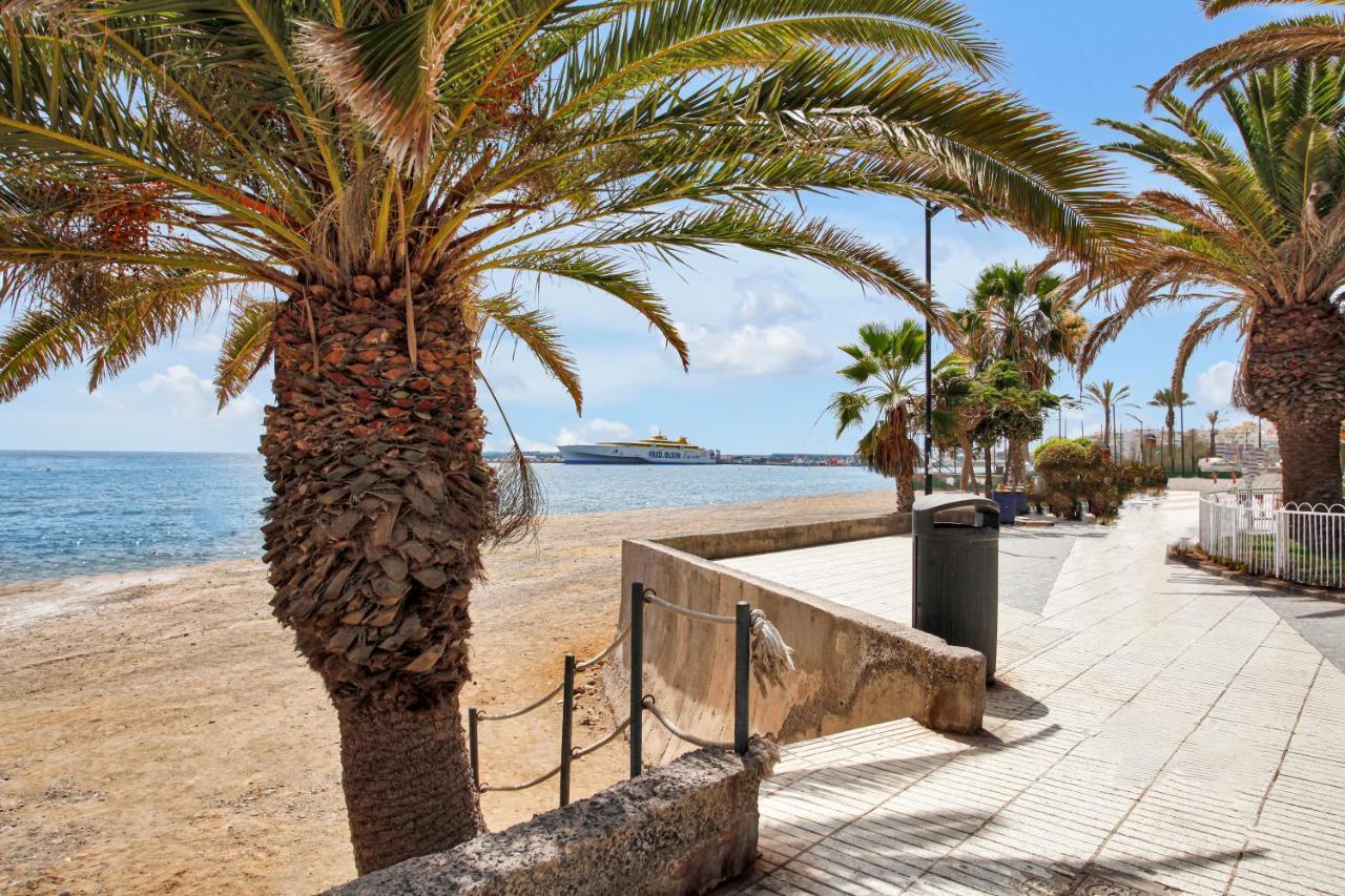 Luxory Dreamy Sunset, Seafront, Direct Access To The Promenade,Wifi,Pool,Free Parking Lejlighed Los Cristianos  Eksteriør billede