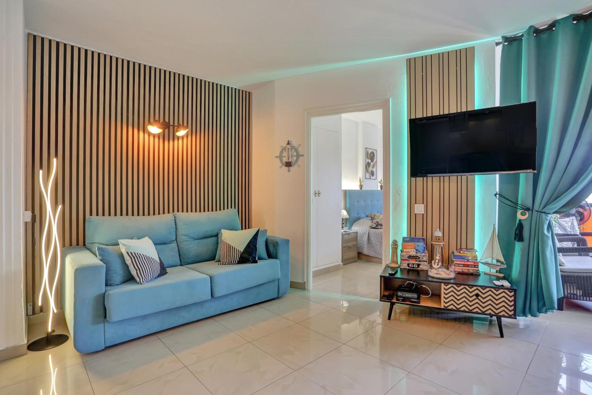 Luxory Dreamy Sunset, Seafront, Direct Access To The Promenade,Wifi,Pool,Free Parking Lejlighed Los Cristianos  Eksteriør billede
